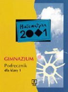 Matematyka 2001 - podr�cznik dla klasy I