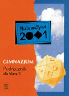 Matematyka 2001 - podr�cznik dla klasy III